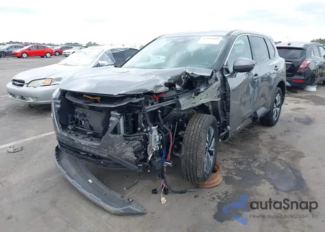 2021 Nissan Rogue Sv Intelligent Awd из США, поврежденный, VIN 5N1AT3BB5MC700527